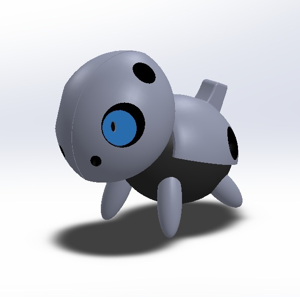 🐉 Aron - Steel/Rock Pokemon・ 3D File for ・Cults
