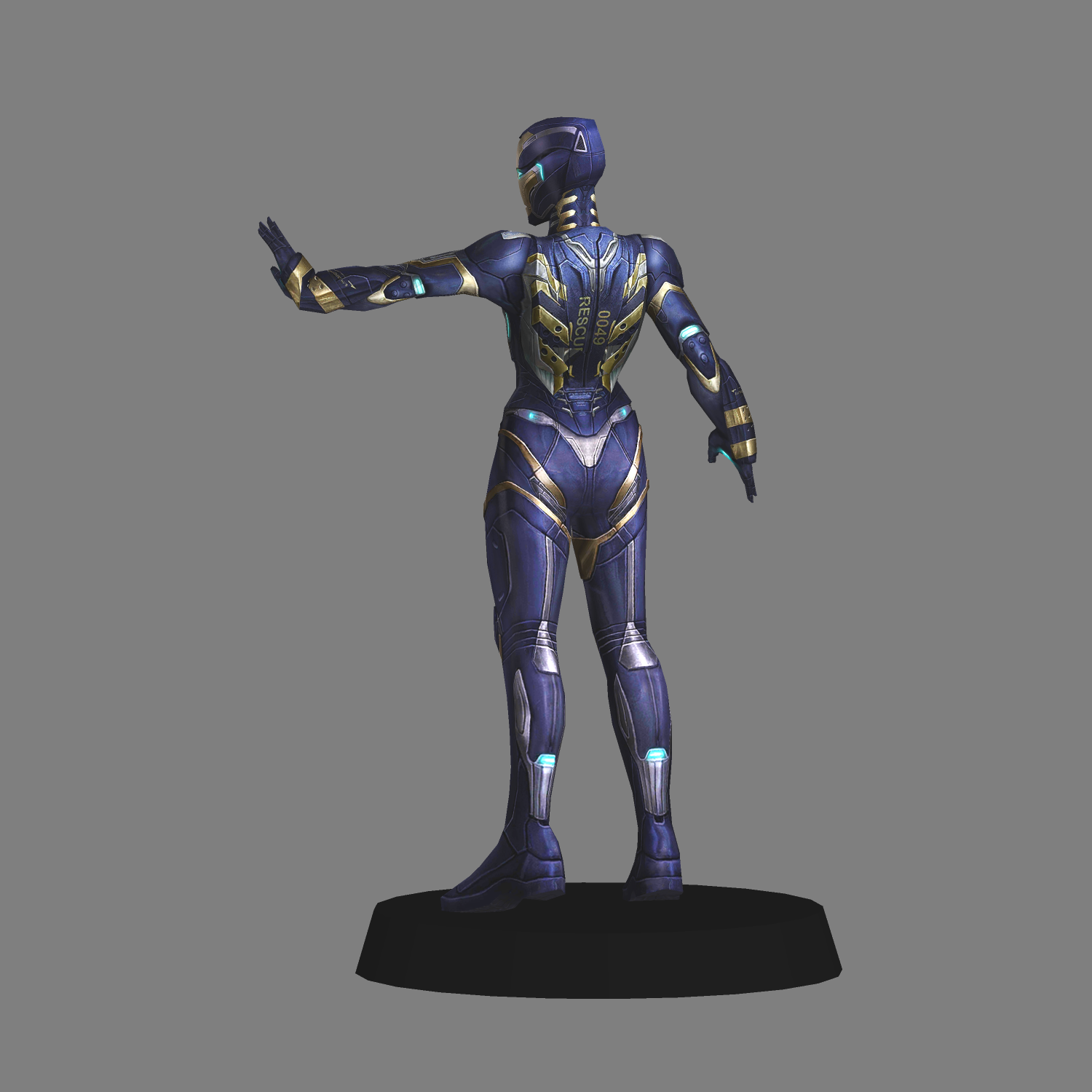 Tech Rescue Stl ⛑️ Rescue - Avengers Endgame LOW POLYGONS AND NEW EDITION・ STL File for ...