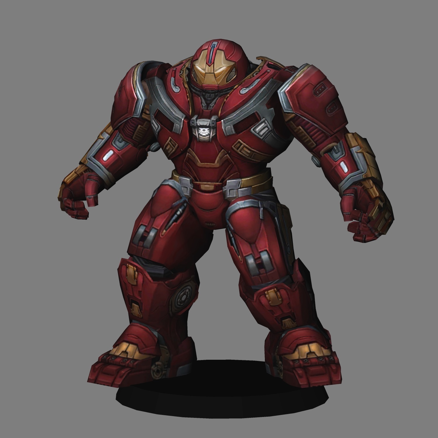 🦸 Hulkbuster V2 - Vingadores - Ultimato LOW POLYGONS E NOVA EDIÇÃO・Arquivo  STL para Impressão 3D・Cults, image size:1500x1500