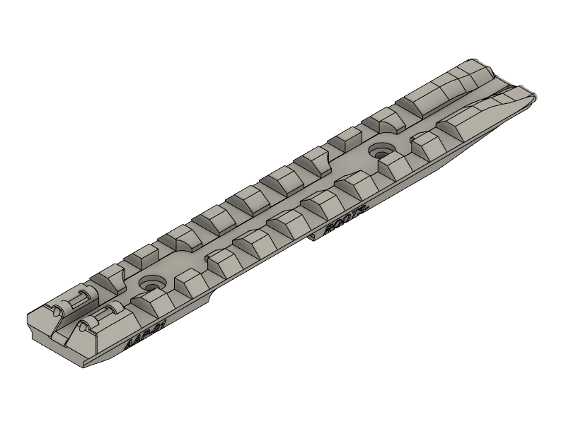 🔝 AAP-01 Top rail with sight・Free STL File for ・Cults