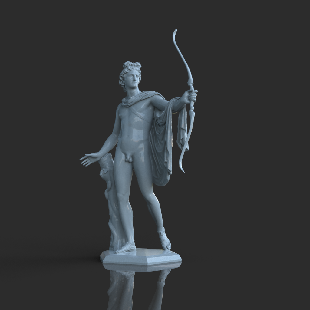 🎨 Apollo Belvedere・ STL File for ・Cults