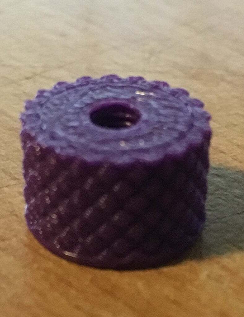 Free STL file NZXT Elite S340 Knurled Thumb Nut 🔩 ・Design to download