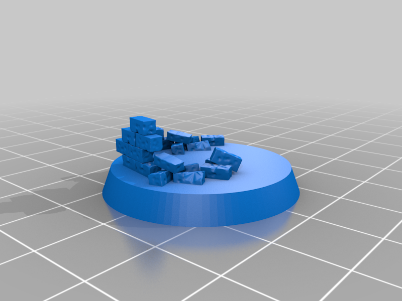 Free STL file 32mm Tabletop Bases (urban Battlefield) 🎲 ・3D printable ...