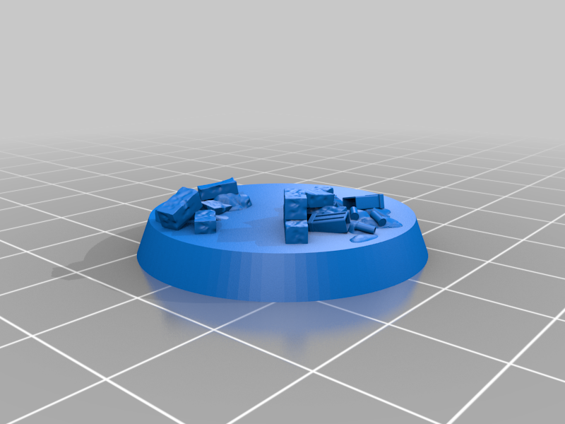Free STL file 32mm Tabletop Bases (urban Battlefield) 🎲 ・3D printable ...