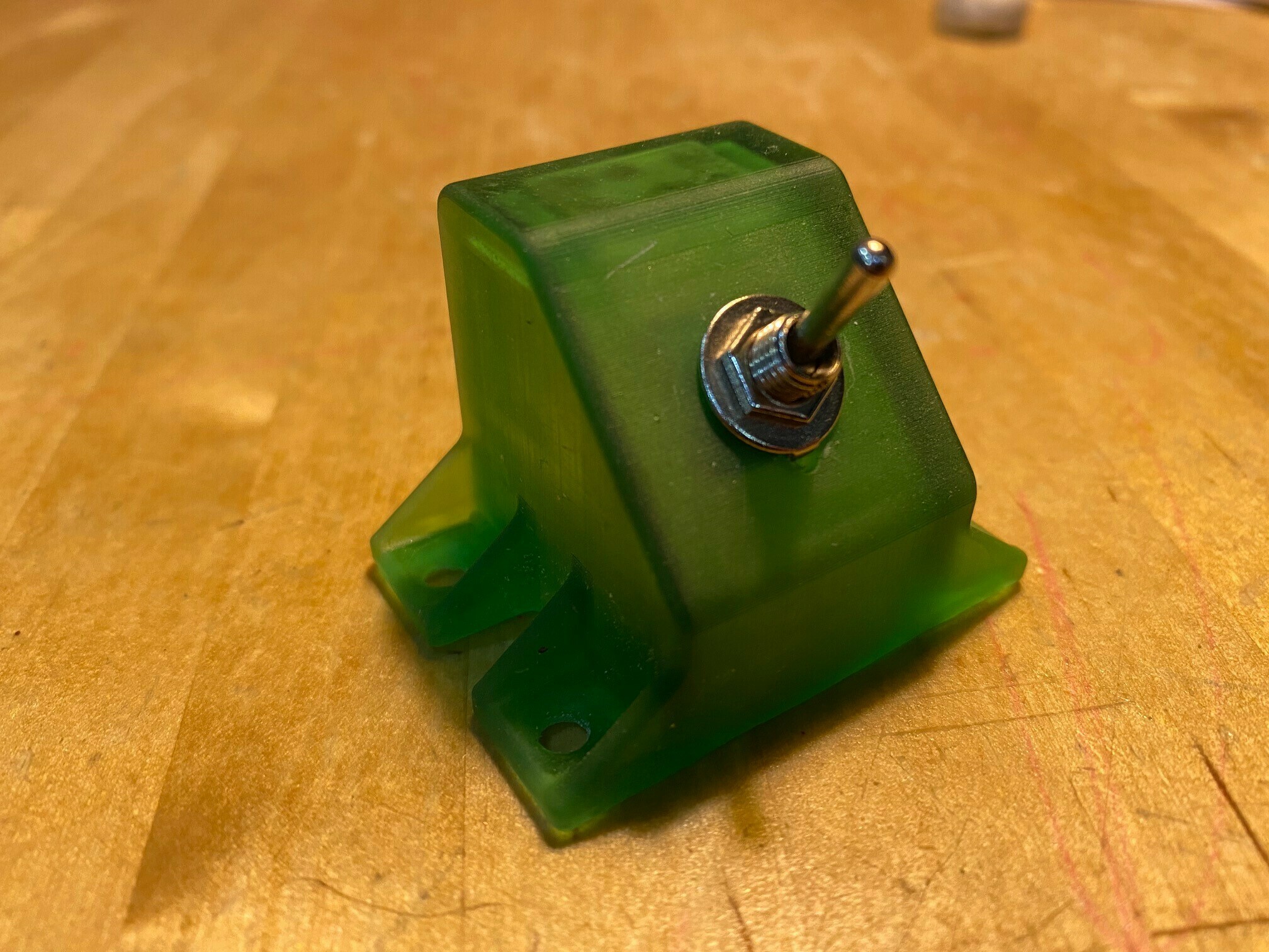 🚆 Toggle Switch Brackets 45 Degree 1-4 holes・ STL File for 3D printing ...