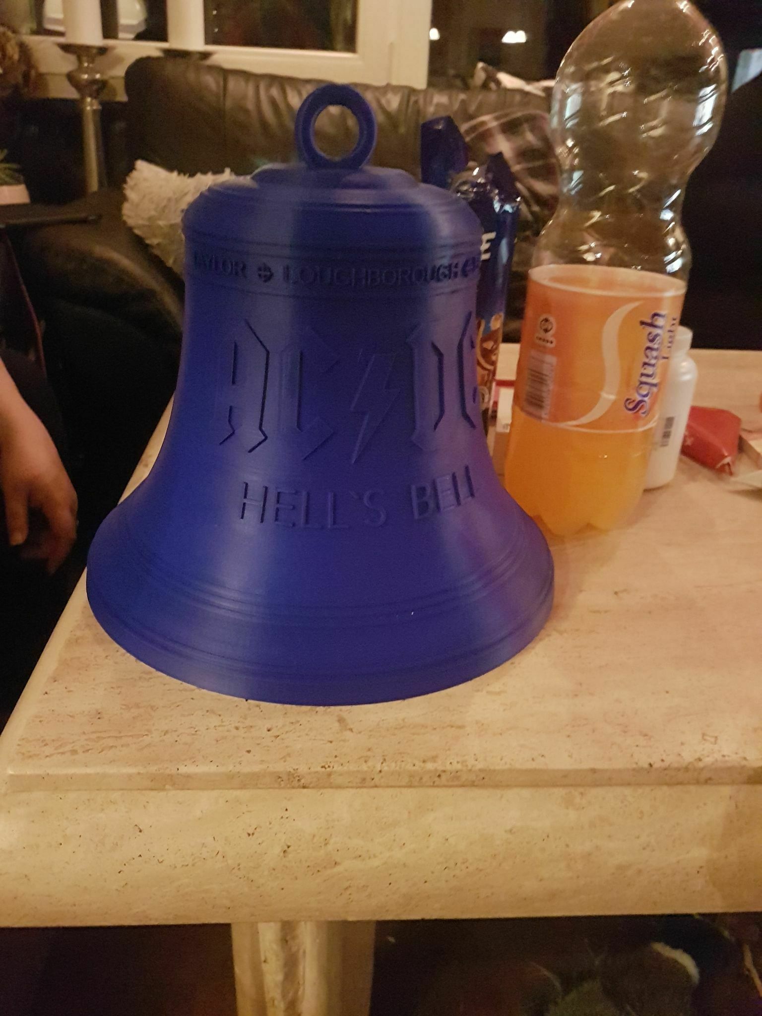3D printed bell ac / dc, hell's bell • made with wanhao D12/300・Cults