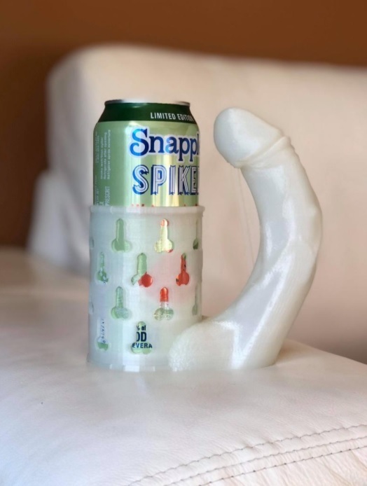 Adult Beer Can Holder STL File for Cults Adult Beer Can Holder STL File for Cults