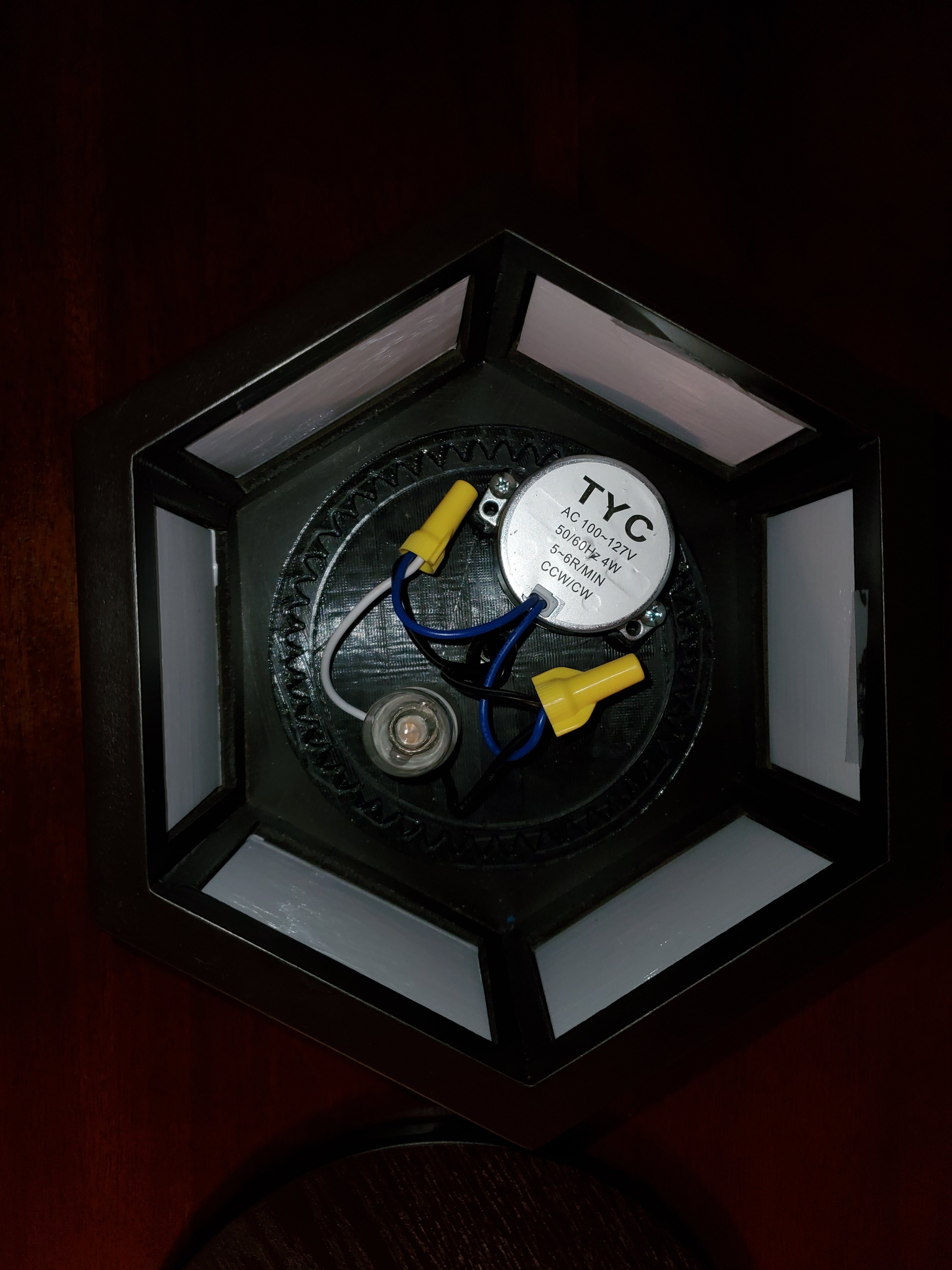 3D print Rotating Mech - Hobby Lobby 526418 Revolving Container Wood ...