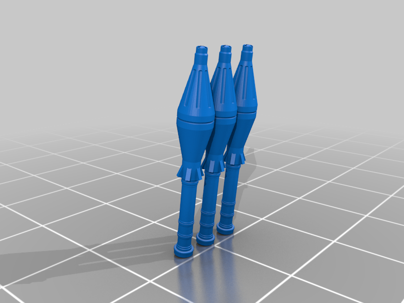 STL file Intergalactic Guard Motor Rifle Infantry Missile Launcher 💂