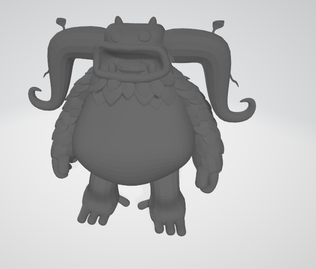 Entbrat my Singing Monster STL File for Cults