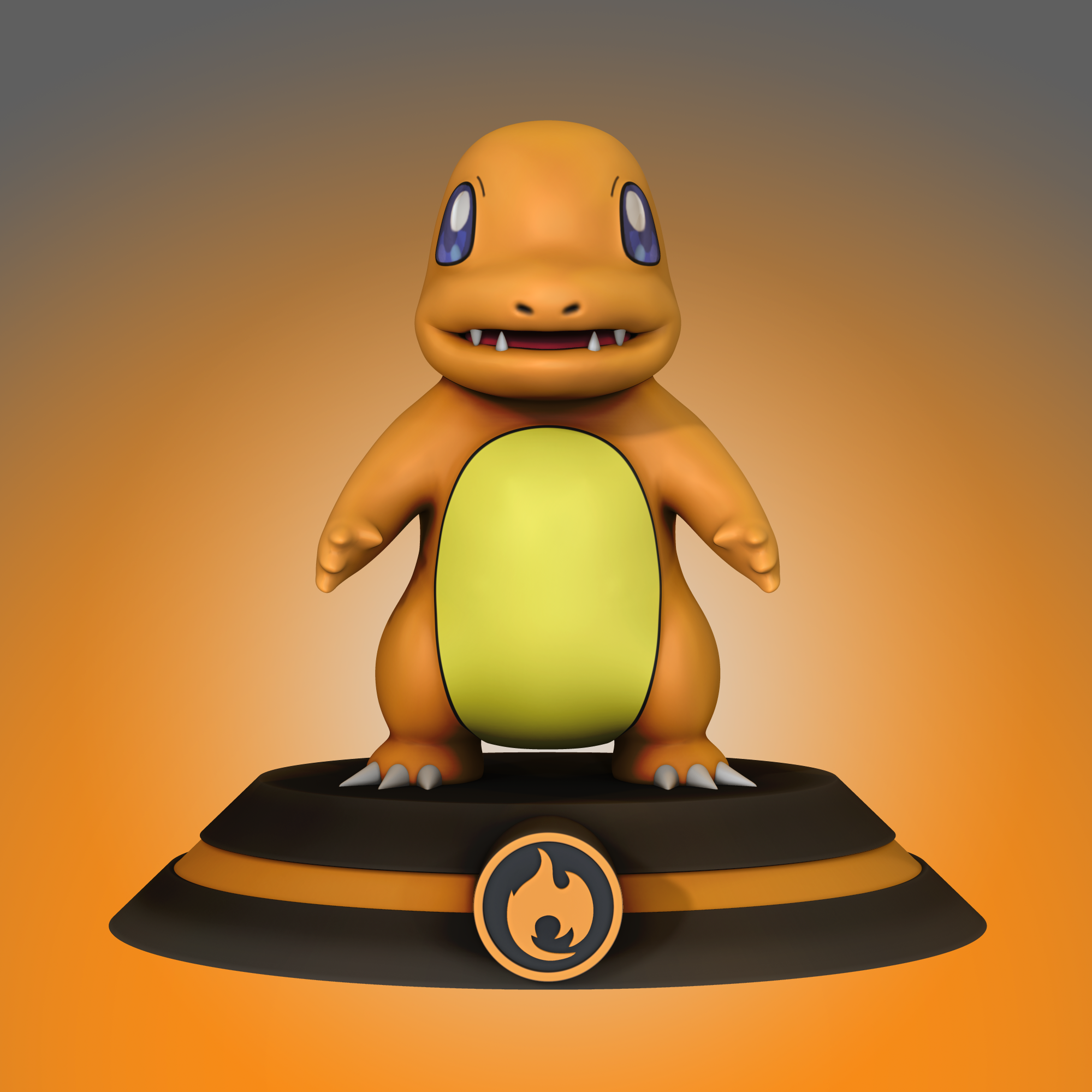 arquivo 3D Charmander - Pokemon 🐉 ・modelo para impressora 3D para ...