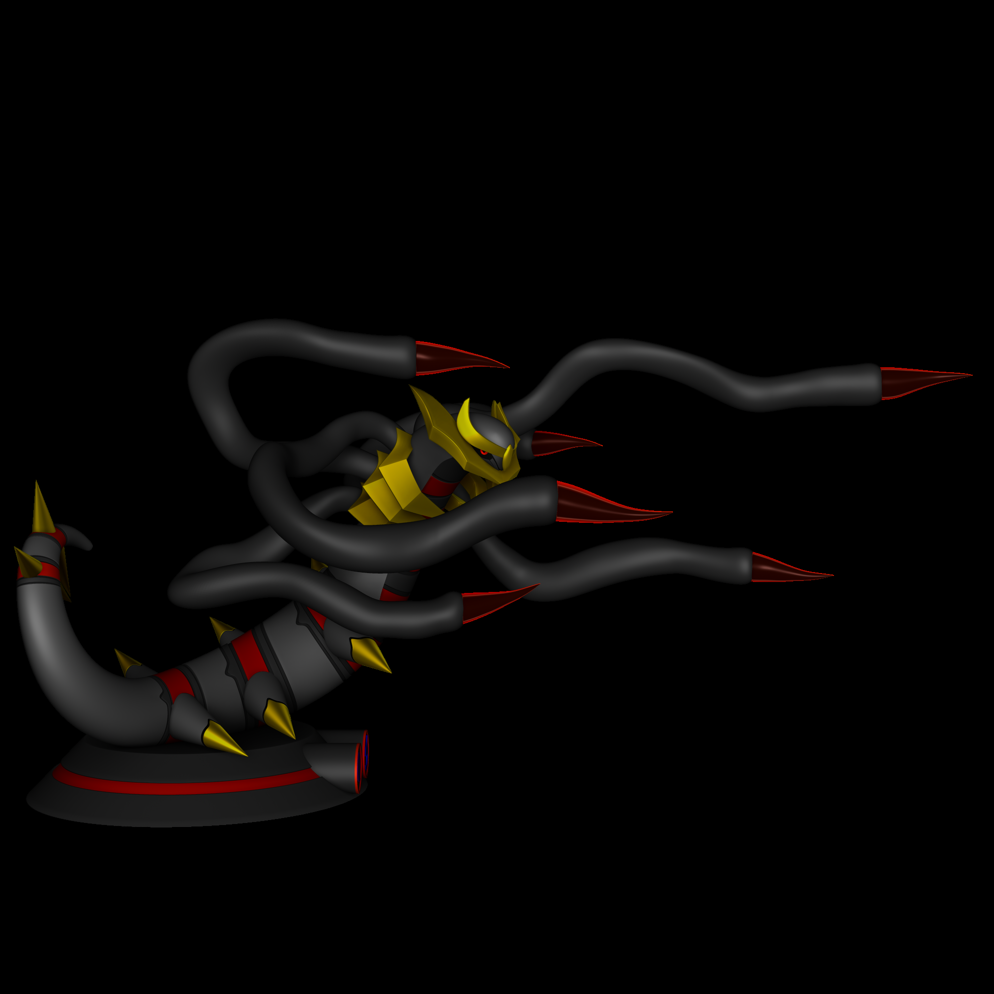 🐉 Giratina origin form - Pokémon・ 3D File for 3D printing・Cults