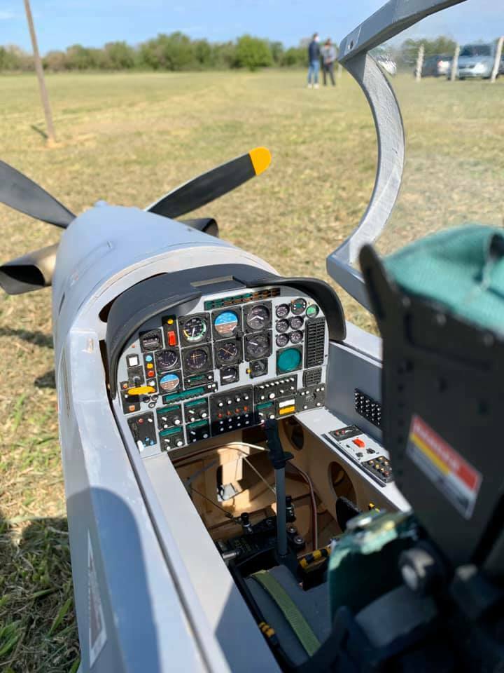 🛩️ Scale Instrument panel for Embraer EMB-312 Tucano / jet combat ...
