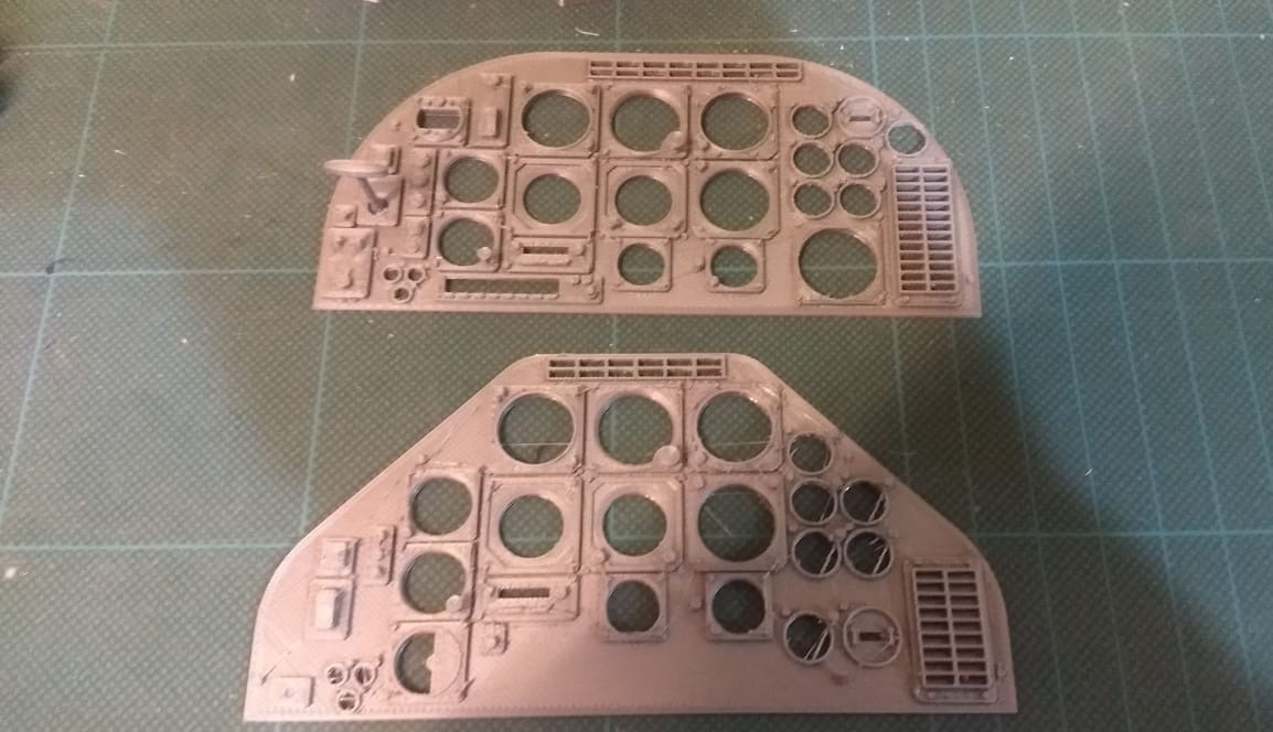 🛩️ Scale Instrument panel for Embraer EMB-312 Tucano / jet combat ...
