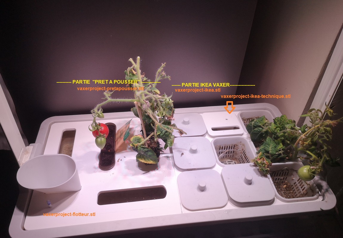 STL-Datei Ikea VAXER Project 🏠 ・Design für den 3D-Druck zum ...