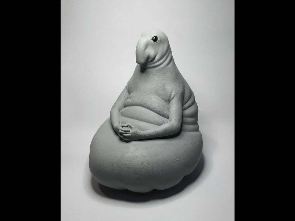 🤲 Homunculus loxodontus (detailed hands)・Free OBJ File for ・Cults