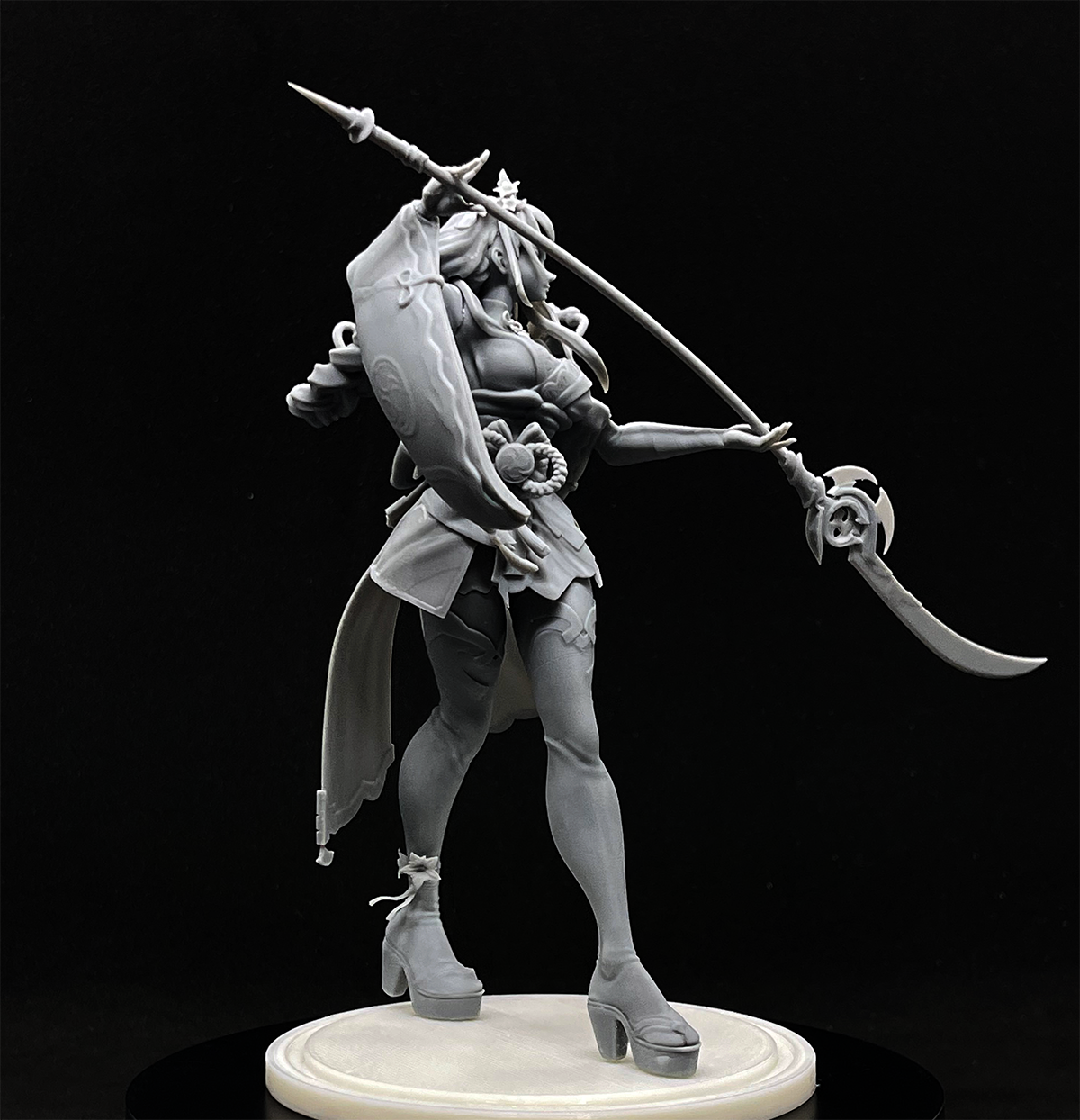 Ubermation Raiden 👧 Genshin Impact Raiden Shogun・ 3D File for ・Cults