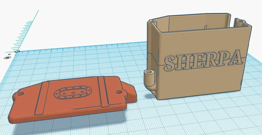 📦 ABSIMA Sherpa Bigger box reciever・ STL File for ・Cults