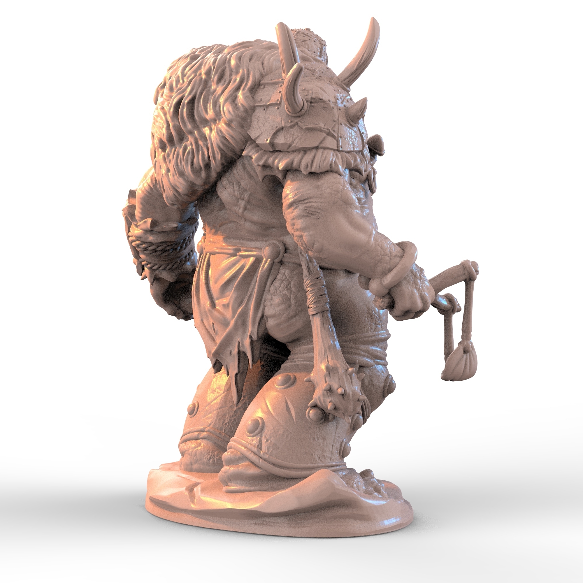 STL file Ogre The Slingshotter - The Dragon Knights 👹 ・3D printing idea ...