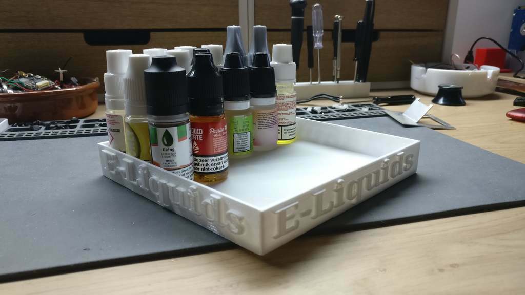 Free STL file E-Liquid box 📦 ・3D printer model to download・Cults
