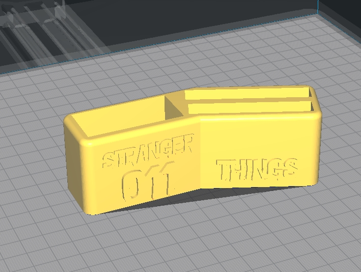 STL file Stranger things remote control storage 🎛️ ・3D printer design ...
