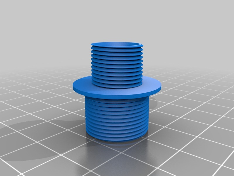 Free 3D file Airsoft Ares MSR thread adapter 🔫 ・3D print design to ...