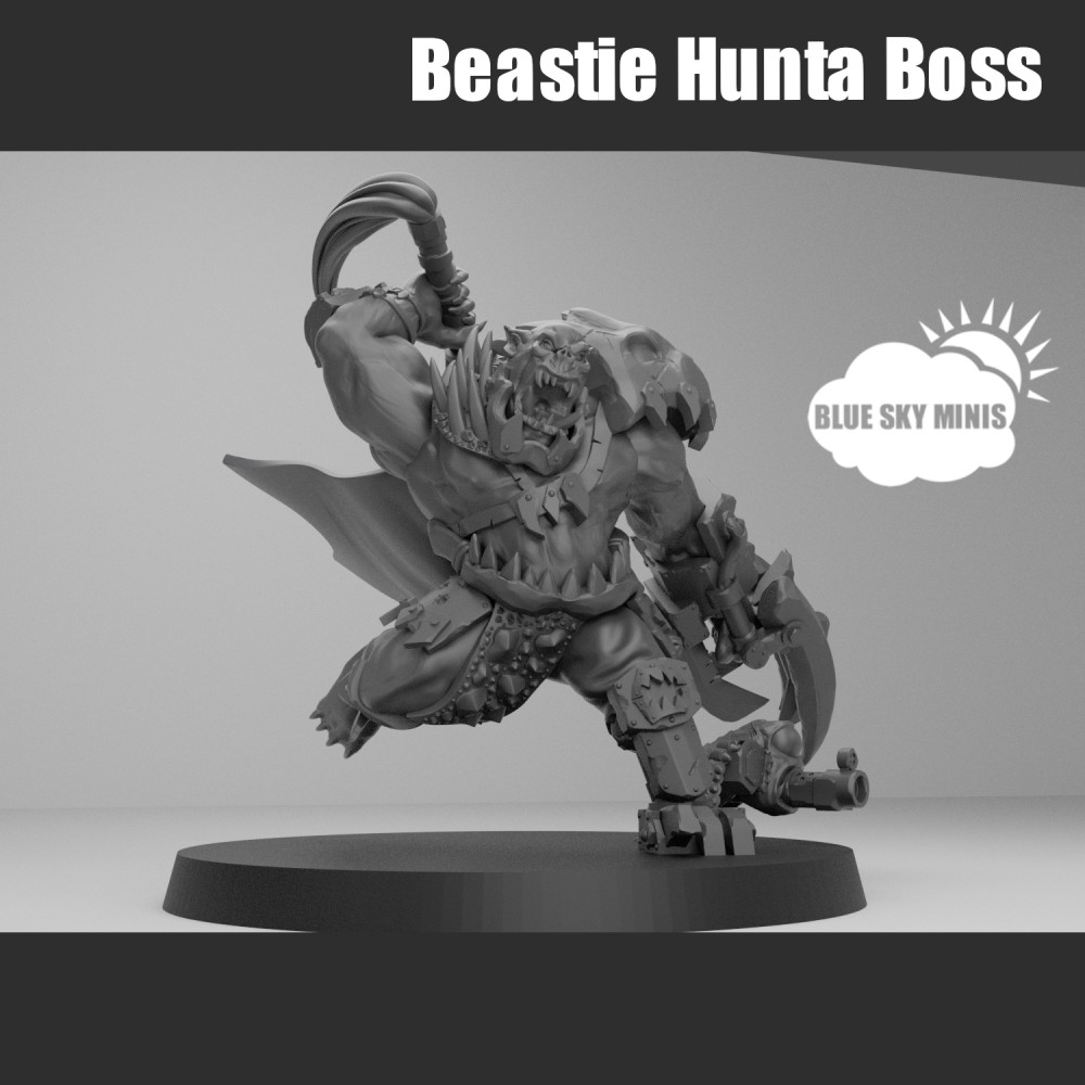 🎲 Beastie Hunta Boss・ 3D File for ・Cults