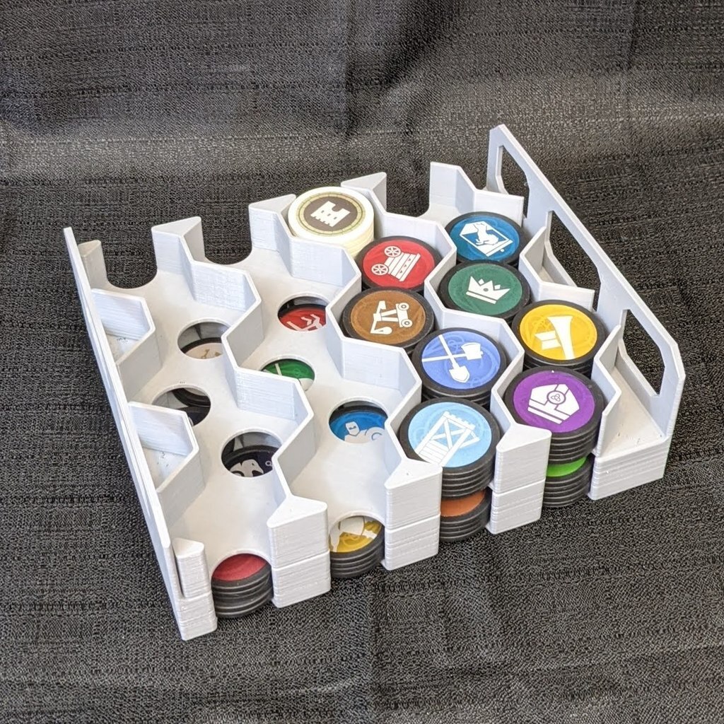 ♟ War Chest - Board Game Insert・Free STL File for ・Cults