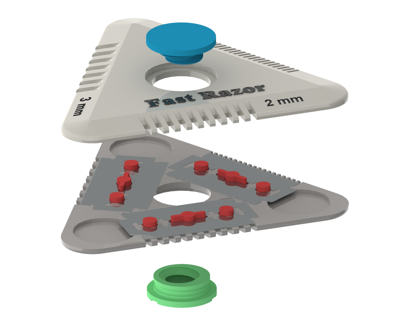 🆕 New Fast-razor spiner・ STL File for ・Cults