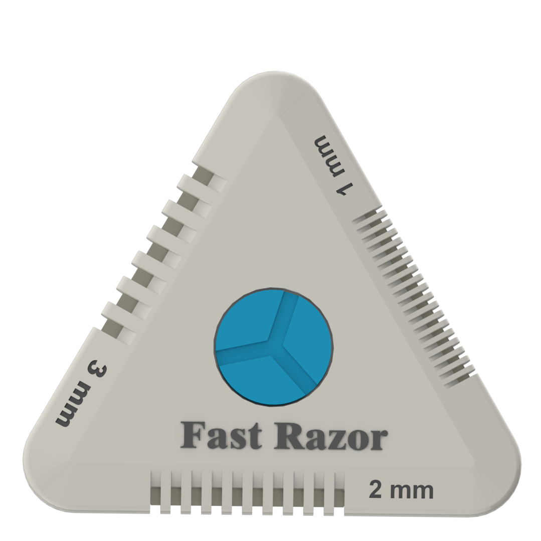 🆕 New Fast-razor spiner・ STL File for ・Cults