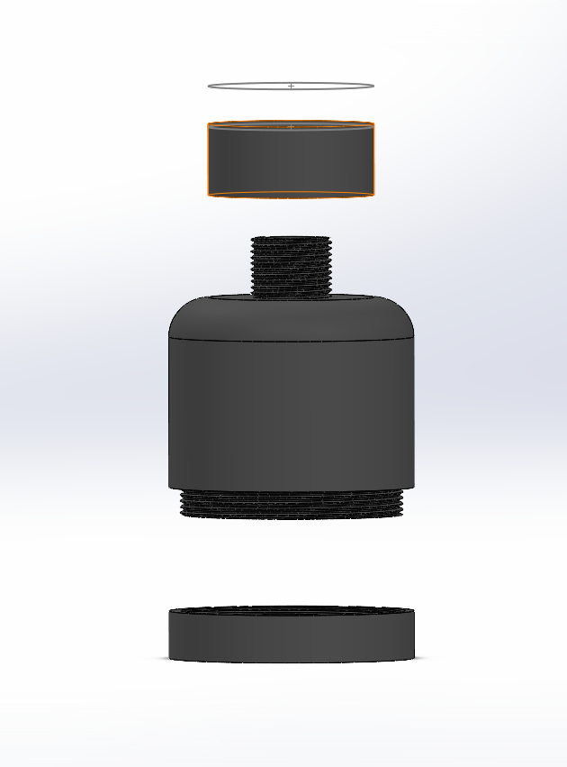 STL file Portable protein bottle 🍾 ・3D printer design to download・Cults