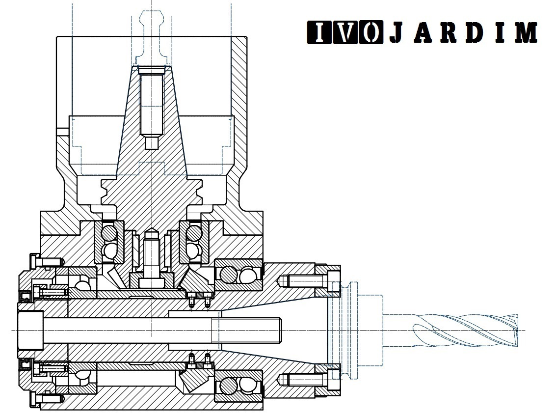 Free STEP file ANGLE HEAD 90 DEGREE CNC 🎒 ・Template to download and 3D ...