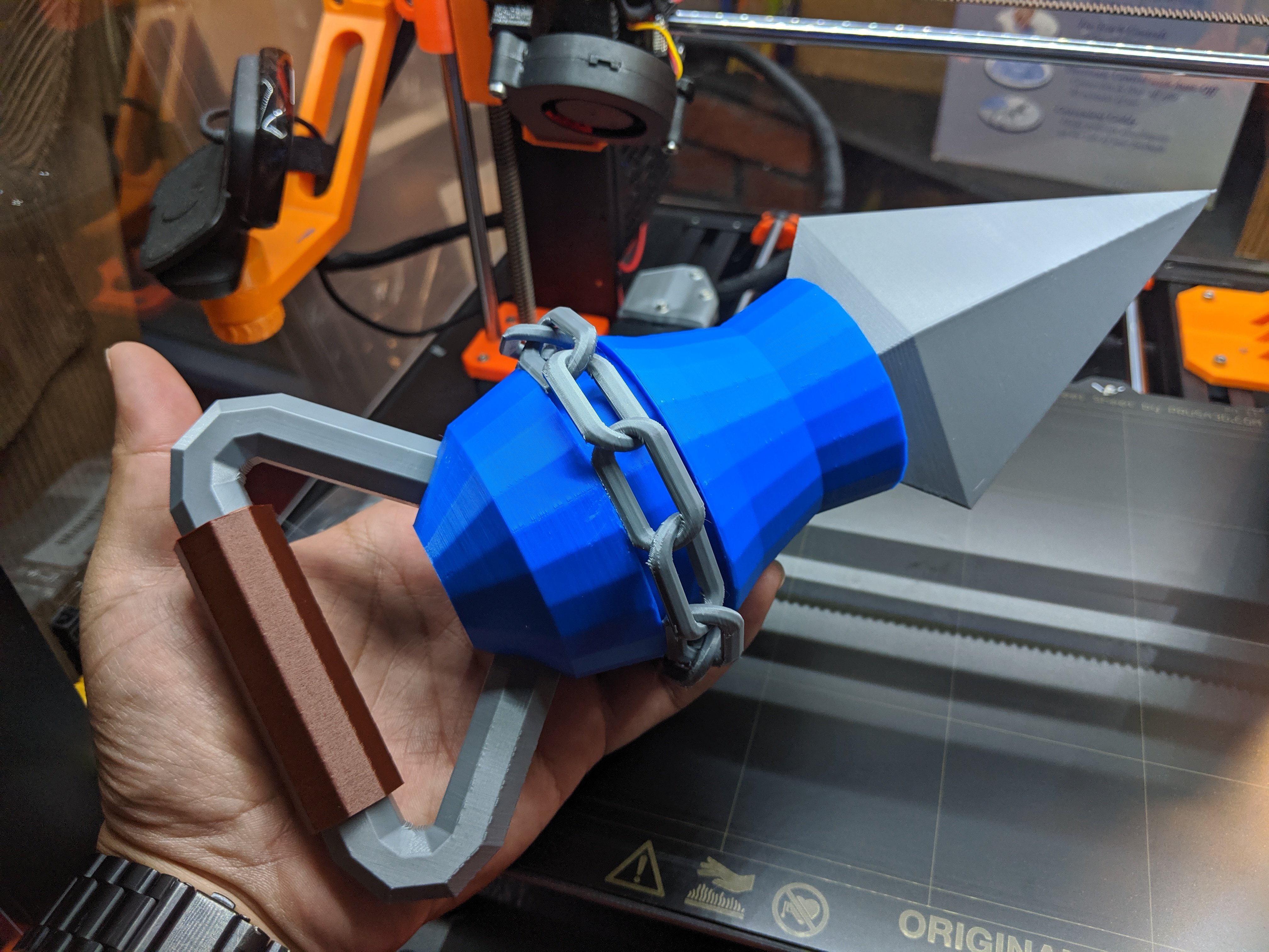 Zelda Ocarina of Time Hookshot (en anglais) imprimé en 3D・Cults