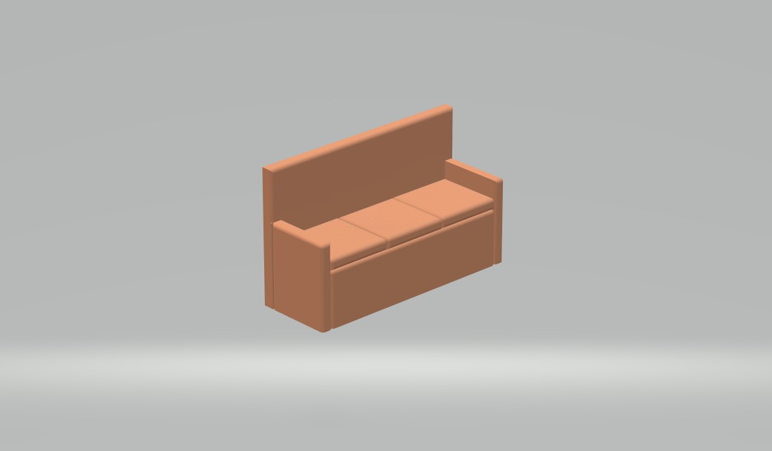 Dollhouse Couch Printable