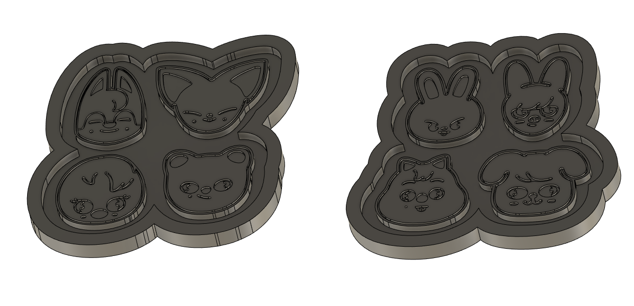skzoo モールド 👽 SKZOO Stray Kids Positive Mold for Flexible Mold (resin
