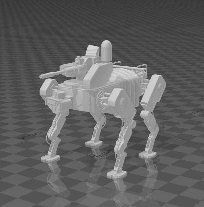 STL file Battlefield 2042 Robot Dog 🤖 ・3D print design to download・Cults