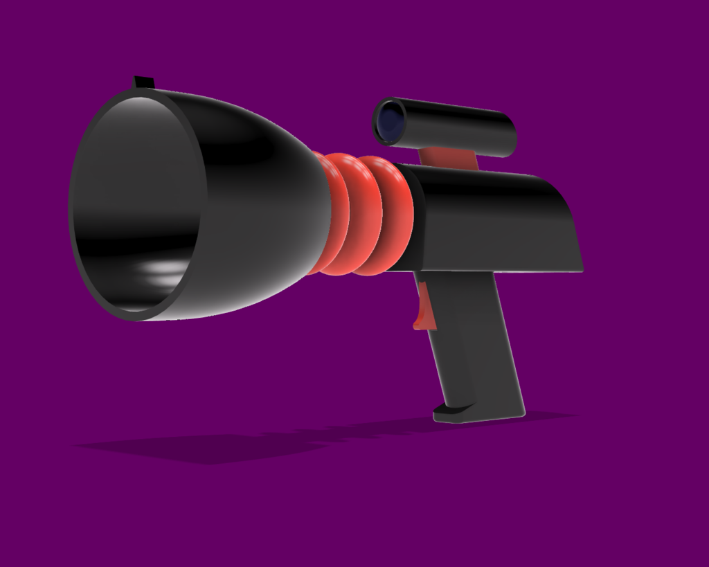 Free STL file Darkwing Duck Gas Gun 🦆 ・3D printer model to download・Cults