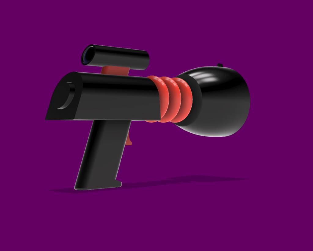 Free STL file Darkwing Duck Gas Gun 🦆 ・3D printer model to download・Cults