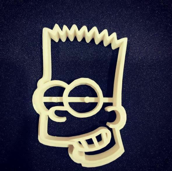 🍪 Cookie cutter, The Simpsons・ STL File for ・Cults