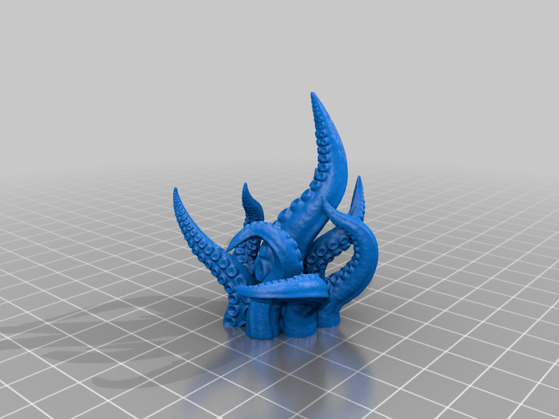 🐙 Tentacles・Free 3D File for ・Cults