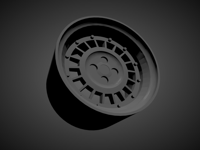 3D file Enkei-SSR Focus Racing SCALABLE AND PRINTABLE RIMS 👽 ・3D ...