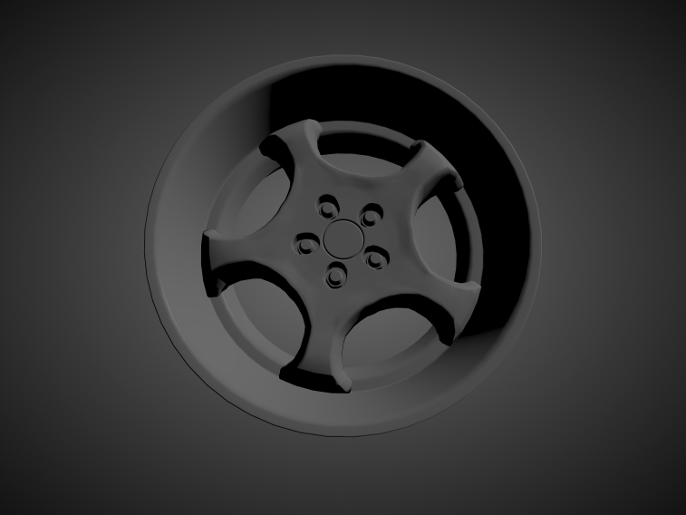 OBJ file BROCK B2 scalable and printable rims 👽 ・3D printable design to ...