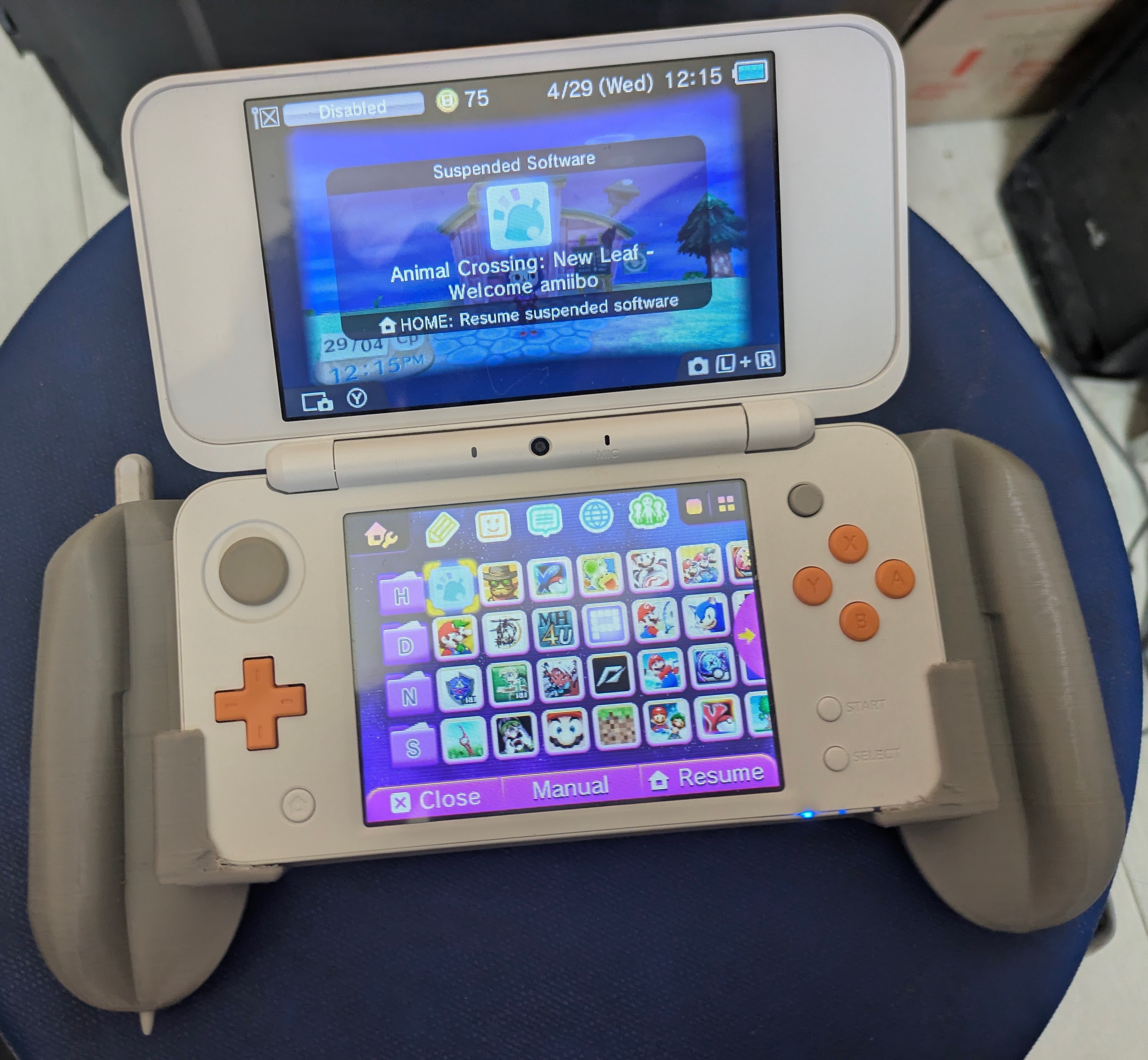2ds Controls 🧑🦼 Accessibility Grip for New 2DS XL (with Stylus Slot)・Free 3D File ...