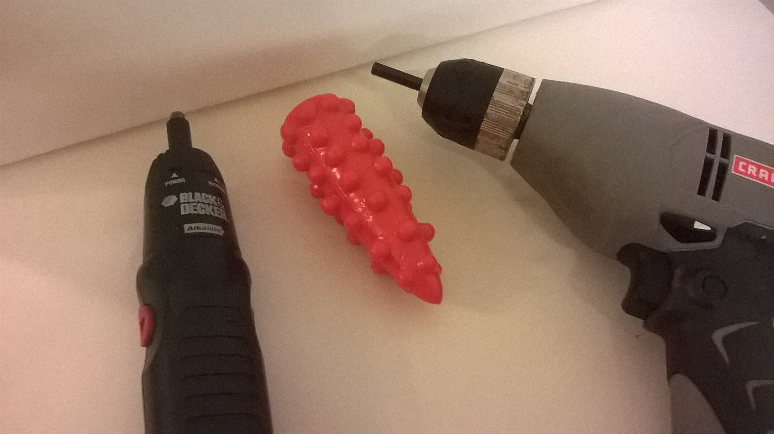 Knorriger elektrischer Schraubendreher Dildo STL Datei fr Cults