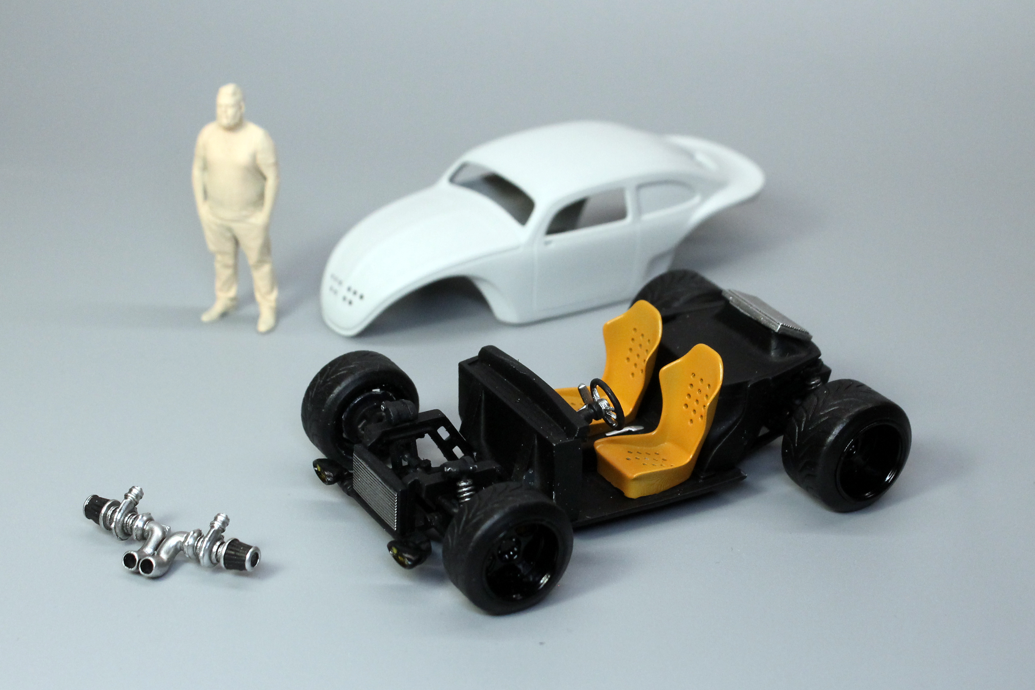 Scale Model Bug 3D printed HOT BUG 1/24 FULL MODELKIT • made with Anycubic Photon MONO ...