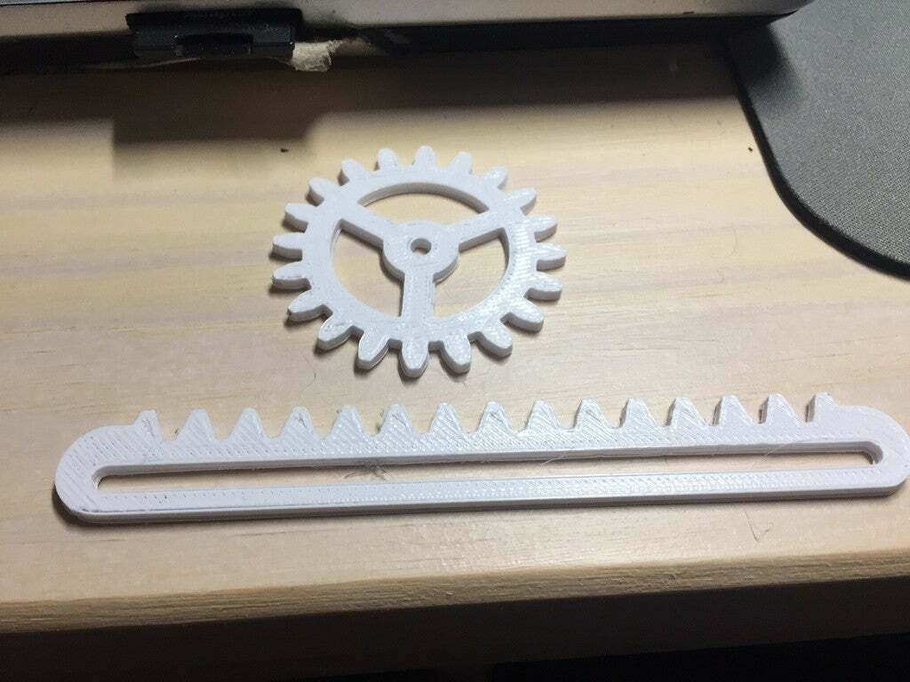 Free STL file Rack And Pinion ⚙️ ・3D printable model to download・Cults