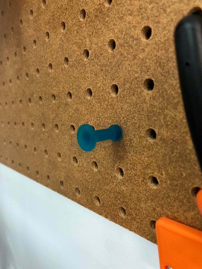 Free STL file Pegboard peg 🏠 ・Object to download and to 3D print・Cults