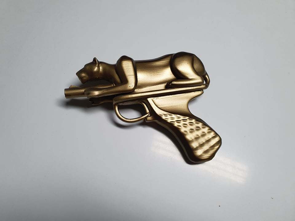 Free STL file Catwoman 1966 Batman Cat Pistol 🦸‍♀️ ・3D printing design