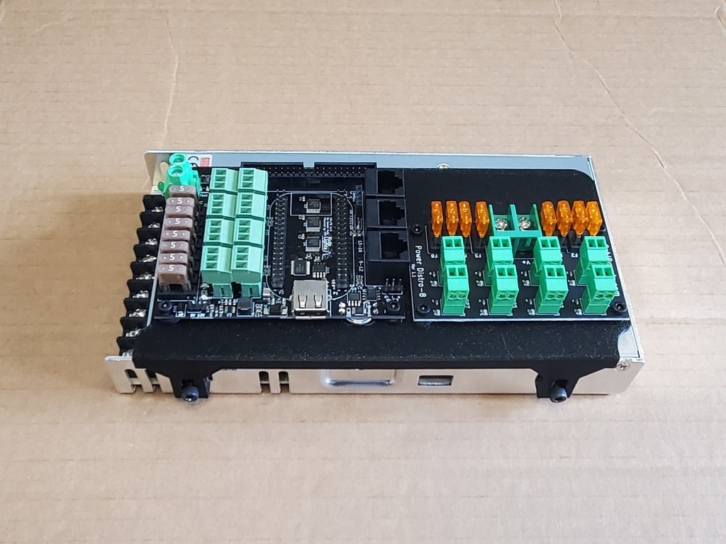 🔧 Kulp K8-PB and JBoard 8 Port PSU Mount・Free STL File for ・Cults