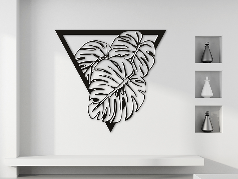 Monstera LeavesFree STL File for 3D printing and CNC machining - Laser  cuttingCults